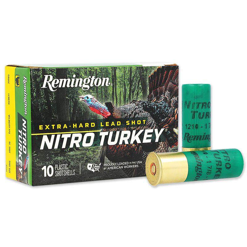 Remington Nitro Turkey 12 Gauge 3.5-inch #4 lead shot ammunition