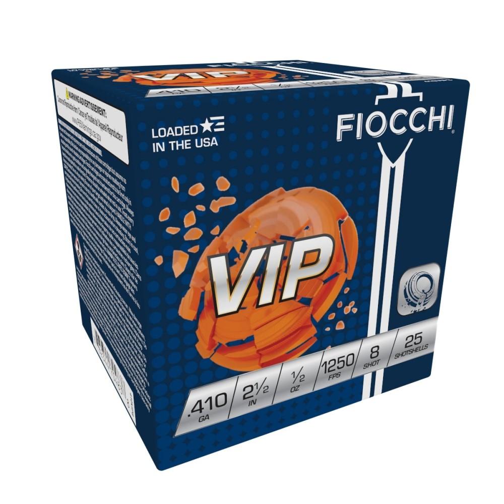 Fiocchi VIP Target .410 Gauge 1/2 oz #8 Shot ammunition
