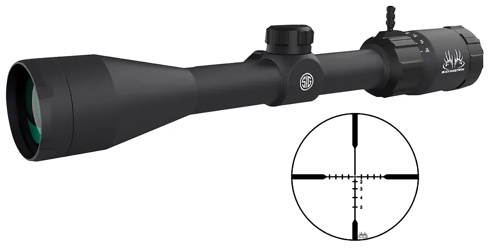 Sig Sauer Buckmasters 3-9x40 BDC rifle scope