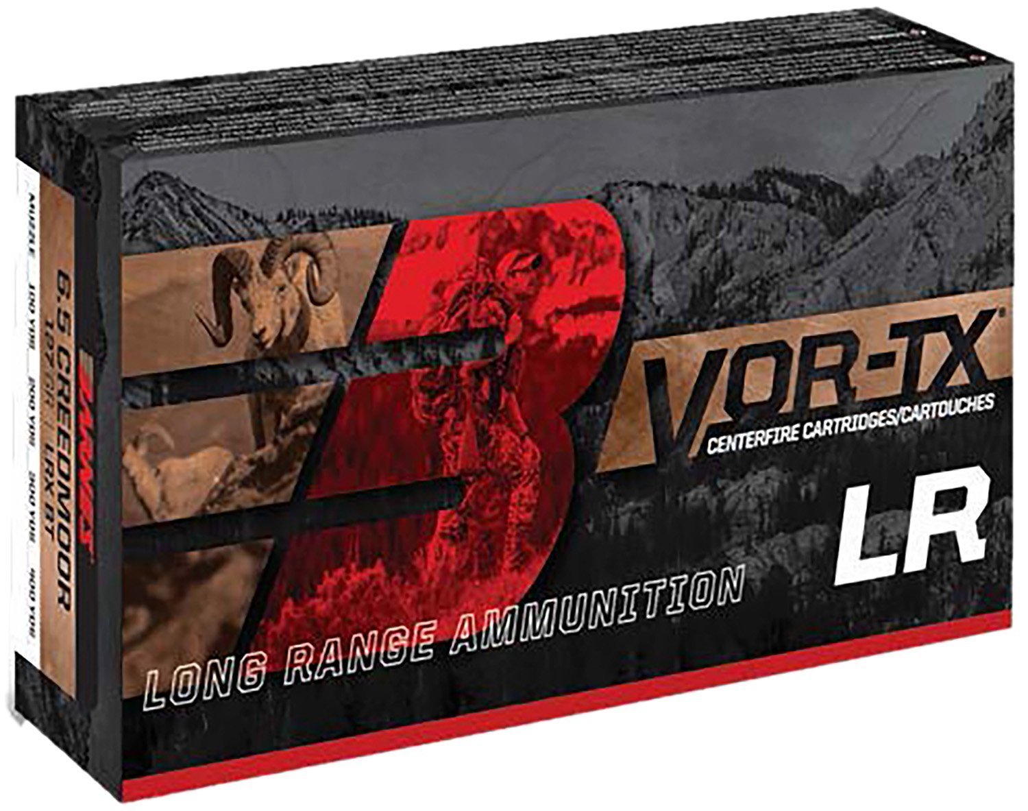 Barnes VOR-TX Long Range 300 PRC 208-grain LRX Boat Tail ammunition