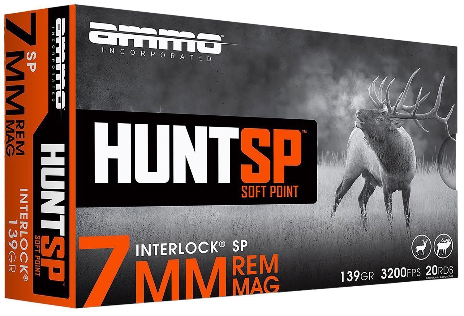Ammo Inc Hunt SP 7mm 139-grain InterLock Soft Point ammunition
