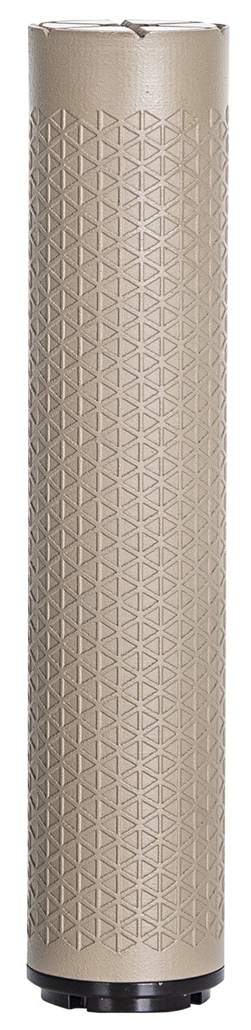 Radical Defense LS-3Ti 7.62mm rifle suppressor Ti64 1.375-24 HUB Mount FDE