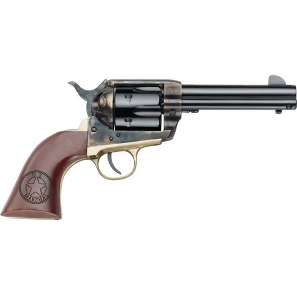 Pietta 1873 GWII US Marshal Revolver 357 Mag. 4.75 in. Walnut Grip w/ 9mm Cylinder
