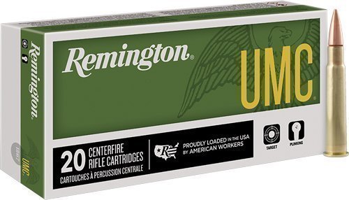 Remington UMC .303 British 174-grain FMJ ammunition 20-round box