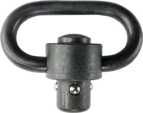 GROVTEC SINGLE HD PUSH BUTTON - SWIVEL BLACK 1 1/4" 1-PACK