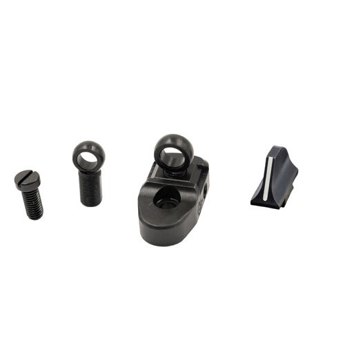 HENRY GHOST RING SIGHTS (SIGHTS ONLY) - BLACK, HENRY BIG BOY CARBINES, .44 MAG, FRONT DOVETAILED INTO BBL