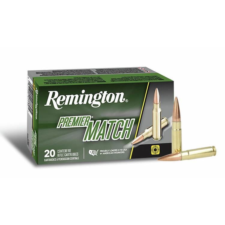 Remington Premier Match .300 AAC Blackout 125-grain Sierra MatchKing Open Tip Match ammunition