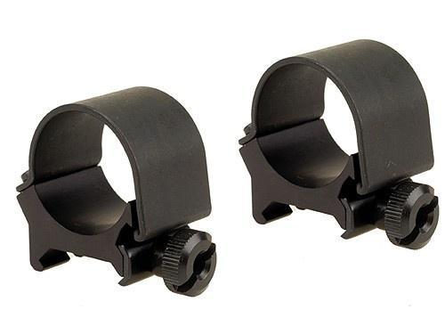 Weaver Detachable Top Mount Aluminum Scope Rings 1" Medium - Matte