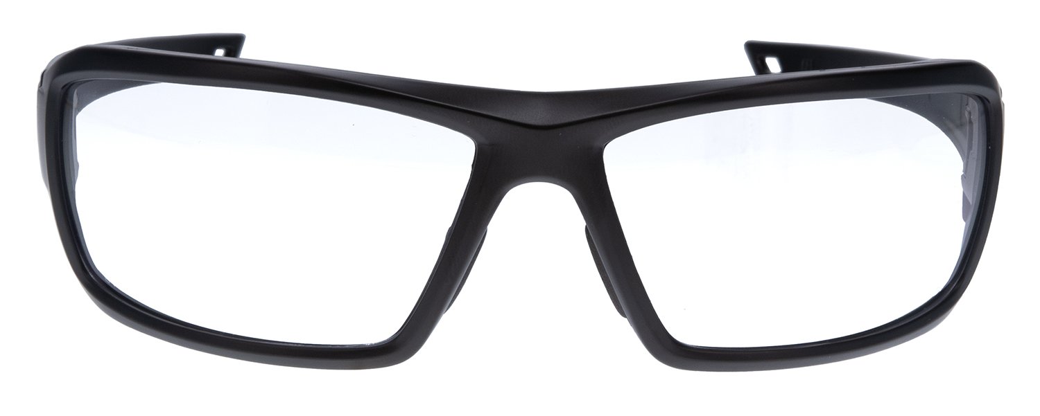Walker's GWPIKNFF2CLR Ballistic Eyewear IKON Forge Adult Clear Lens Matte Black Frame