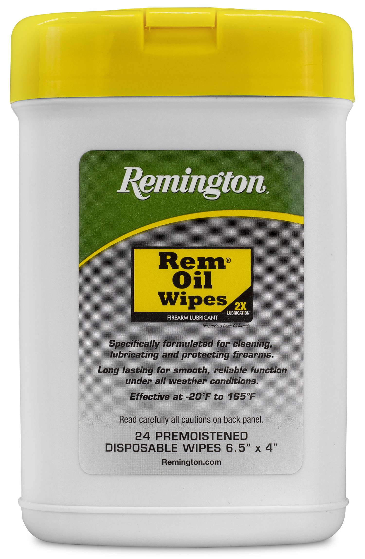 Remington Accessories 16325 Rem Oil Cleans/Lubricates/Protects Wipes 24 Count