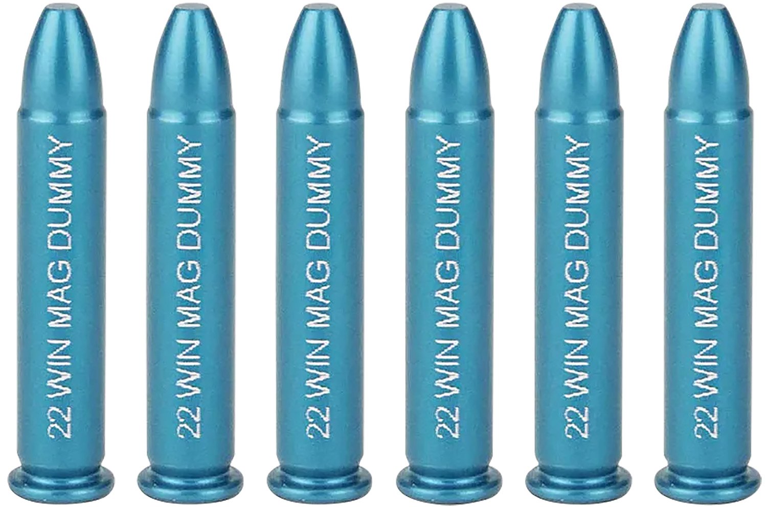 A-Zoom Rimfire Action Proving Dummy Rounds .22 WMR aluminum 6-pack