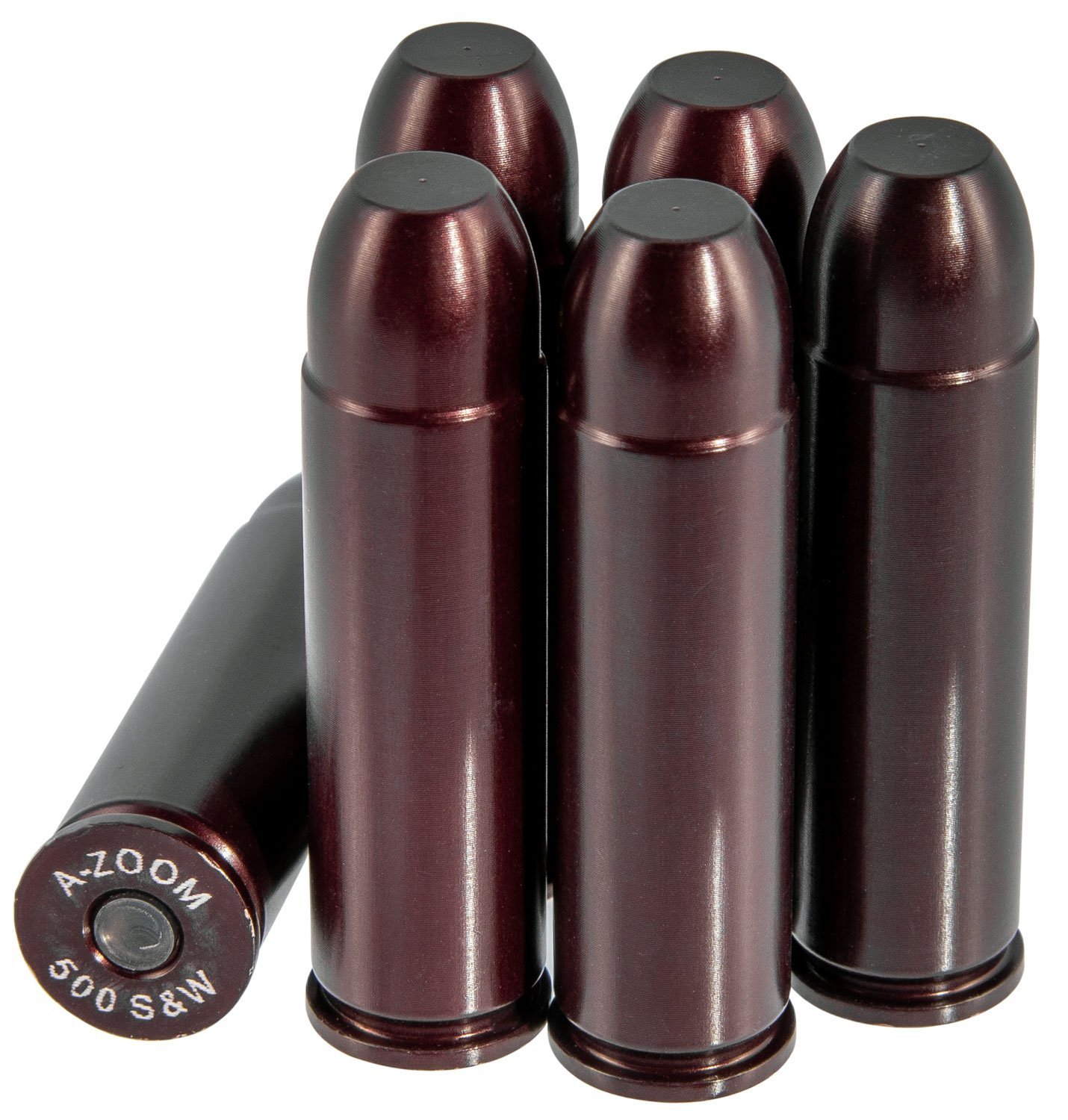 Pachmayr A-Zoom .500 S&W Magnum snap caps 6-pack aluminum