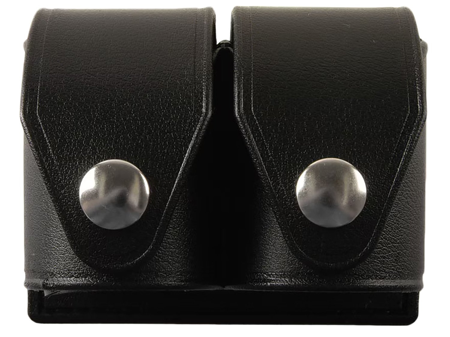 HKS 203PLBN SpeedLoader Case  Double Black Large Hytrel Belt Loop Fits S&W/Ruger/Colt/Taurus/Dan Wesson Belts 2.25" Wide