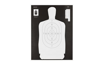 ACTION TGT B34 BLK/WHT SILHO 100PK