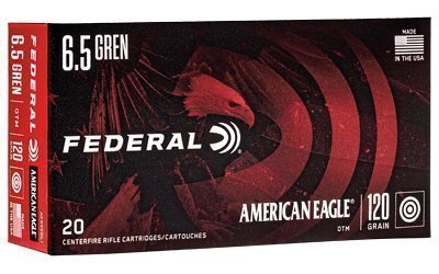 Federal American Eagle 6.5 Grendel 120-grain Open Tip Match ammunition