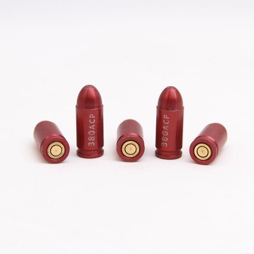 Carlsons Snap Caps .380 ACP Aluminum 5-Pack training caps