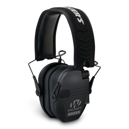 RAZOR SLIM ELECTRONIC MUFF - BLACK, NRR 23