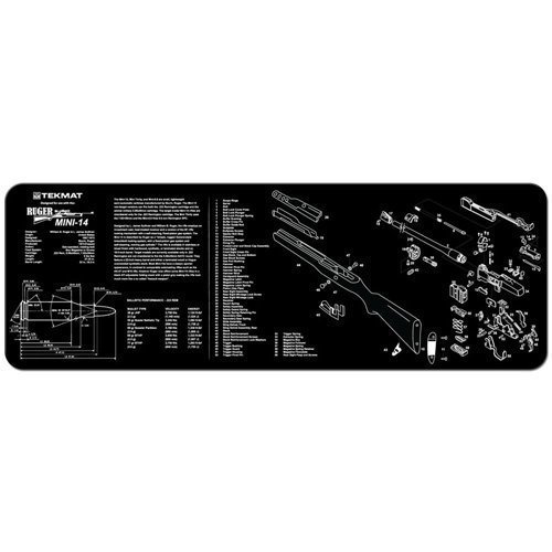 RUGER MINI 14 CLEANING MAT - 12" X 36"