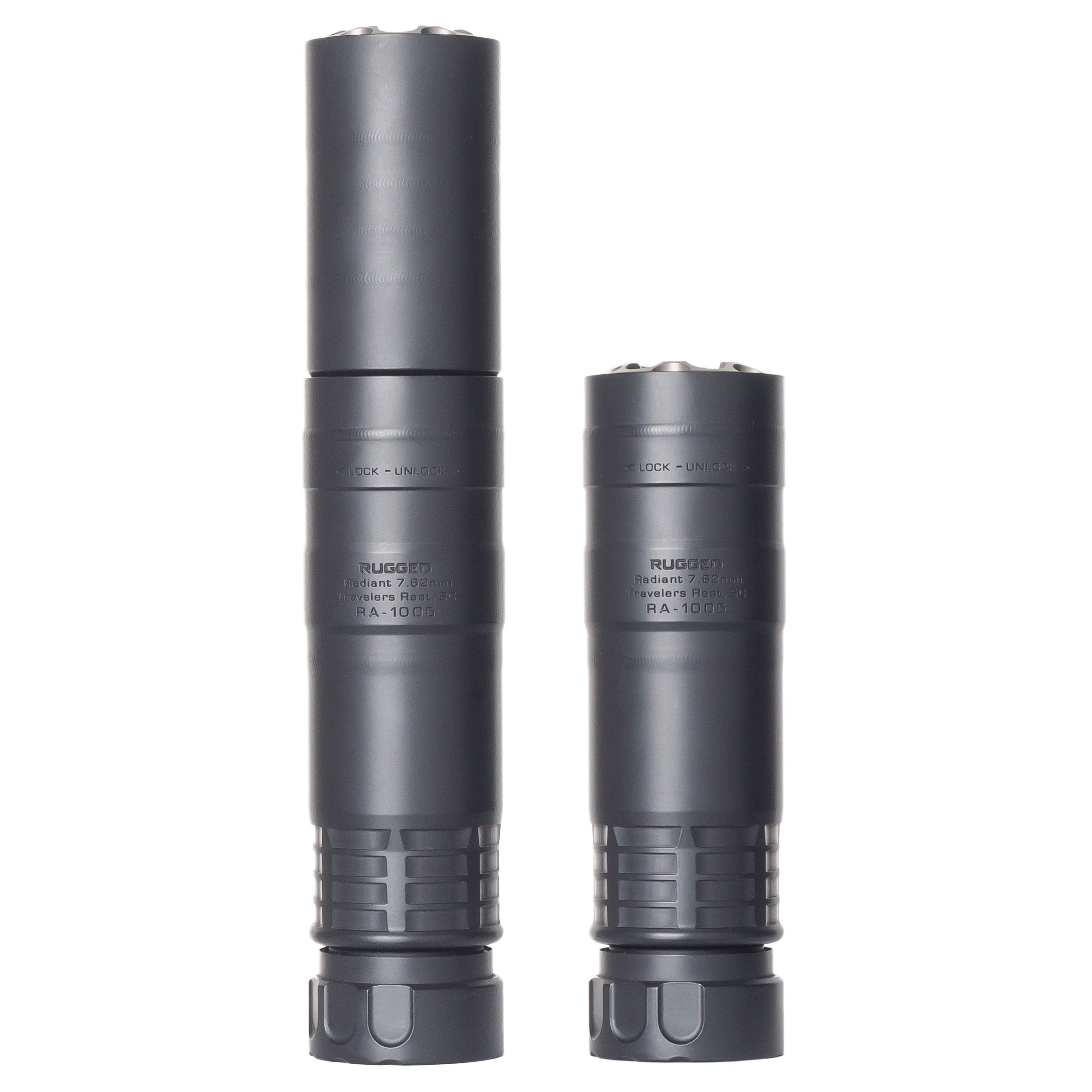 Rugged Suppressors Radiant762 7.62mm suppressor 5.1-7.5in