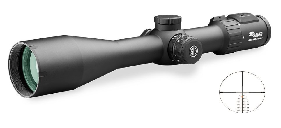 Sig Sauer Sierra6 BDX 5-30x56 rifle scope BDX-R2 digital ballistic reticle