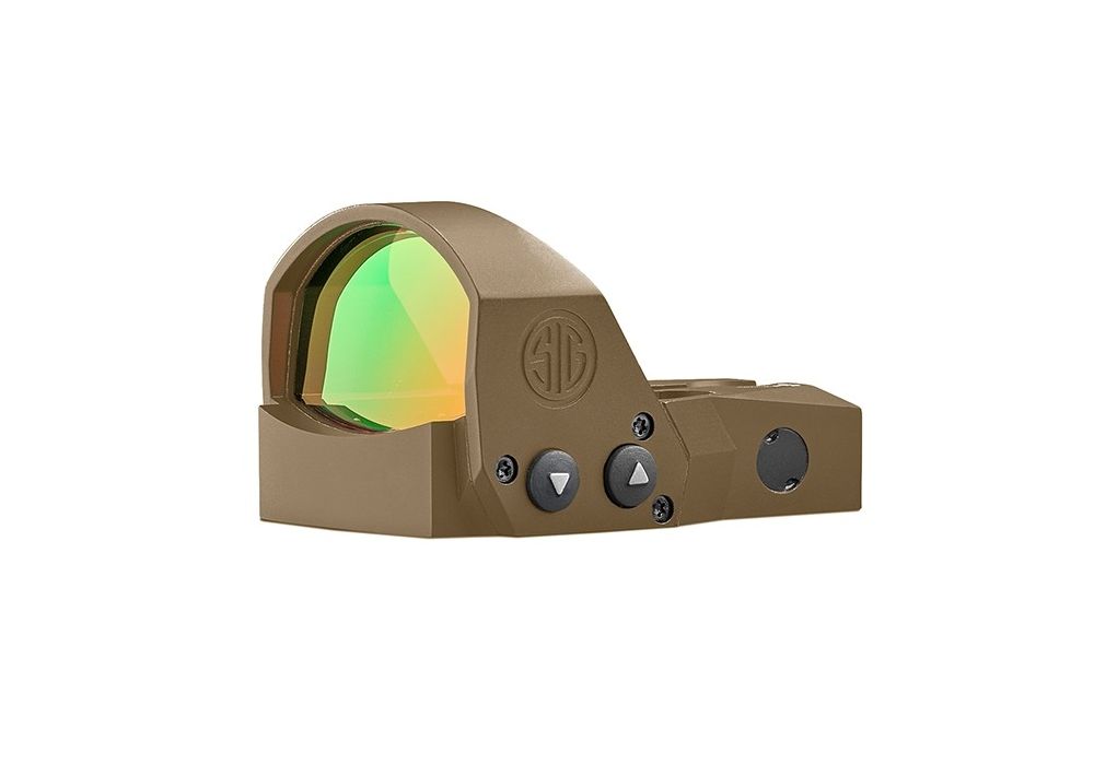 SIG Sauer Romeo1PRO 1x30 6 MOA red dot sight in Flat Dark Earth