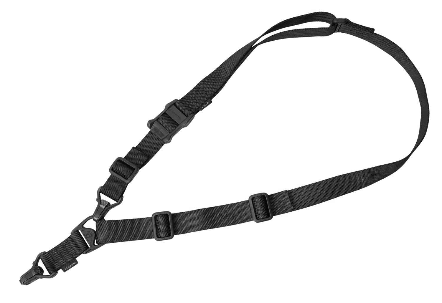 Magpul MAG514BLK MS3 Gen2 Sling Black Nylon 48"-60" OAL Adjustable One-Two Point Rifle