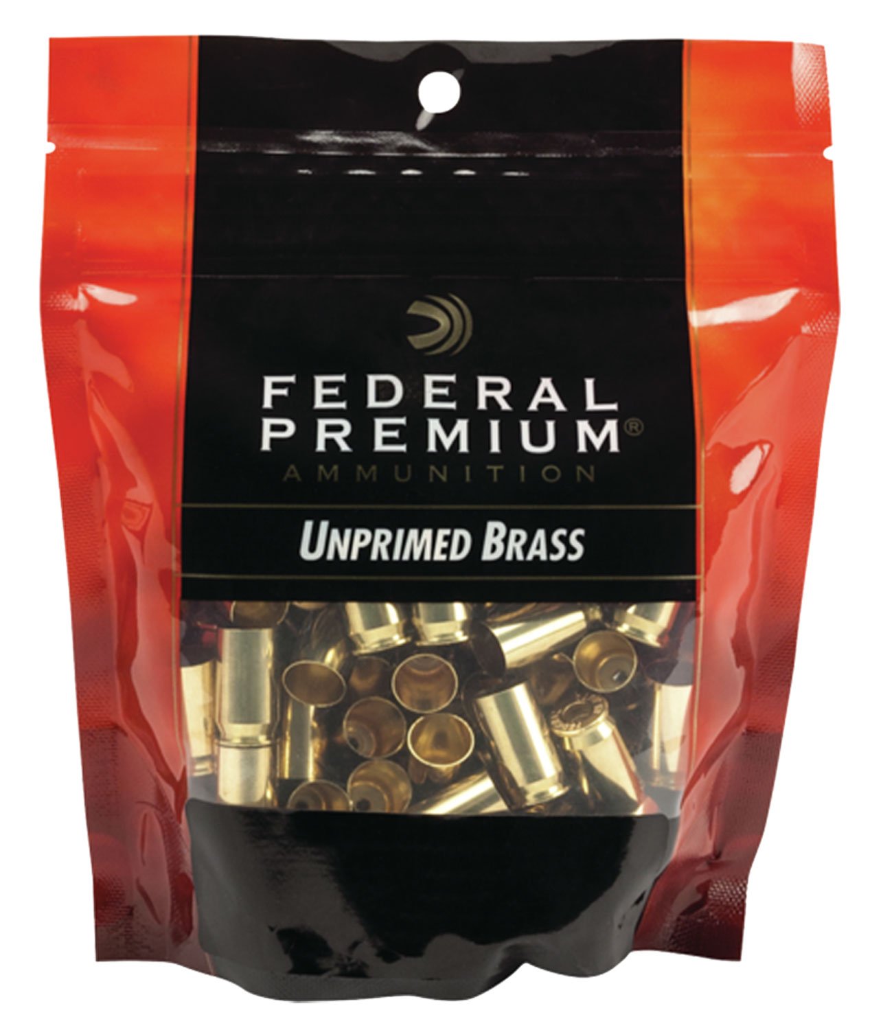 Federal PH40UPB100 Gold Medal Premium 40S&W Handgun Brass 100/Bag