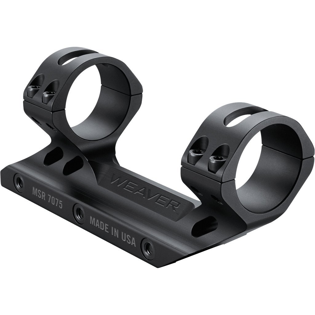 Weaver Tactical Picatinny MSR Mount Matte Black 1"" - Image 3