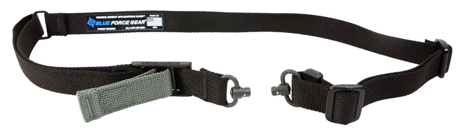 Blue Force Gear VCAS2TO1RED125AABK Vickers 221  Black Cordura One-Two Point AR Platform