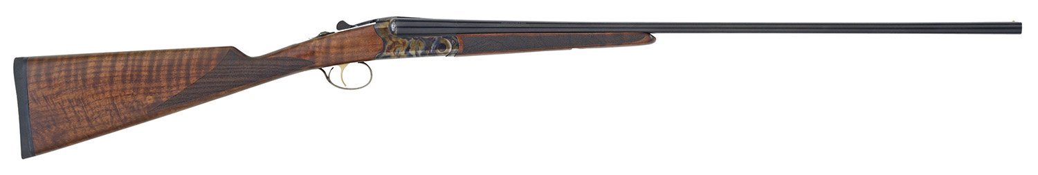 TriStar 38020 Bristol SxS 20 Gauge 28" 2rd 3" Color Case Hardened Rec Oiled Turkish Walnut Fixed English Style Stock Right Hand (Full Size) Includes 5 MobilChoke
