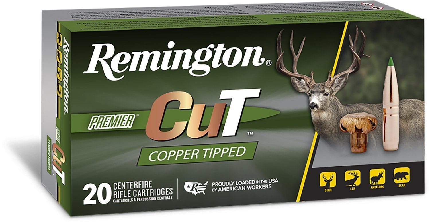 Remington Premier Cut 7mm PRC 160-grain copper-tipped ammunition