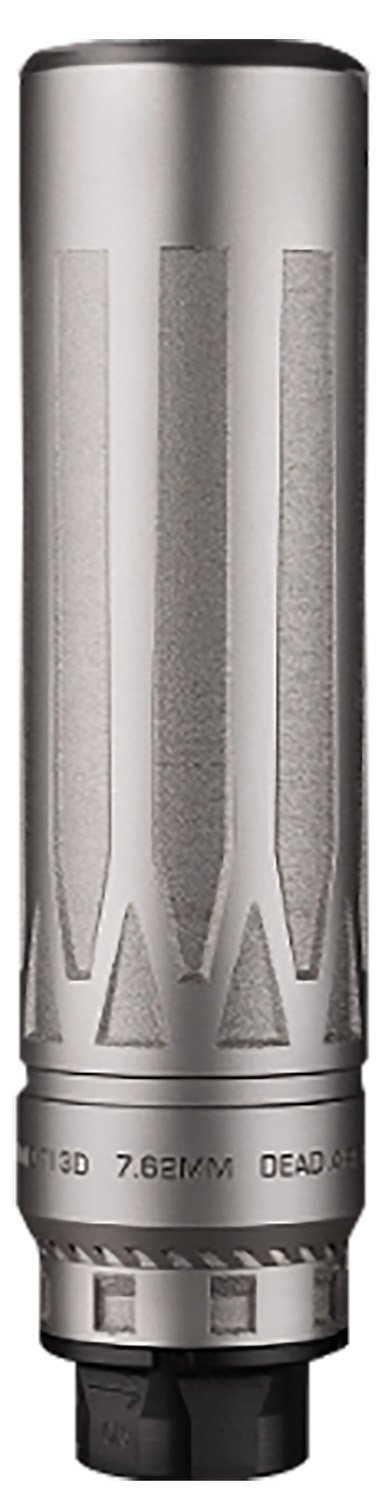 Dead Air Nomad-Ti XC titanium suppressor 7.62mm Xeno 5/8-24 Xeno Silver
