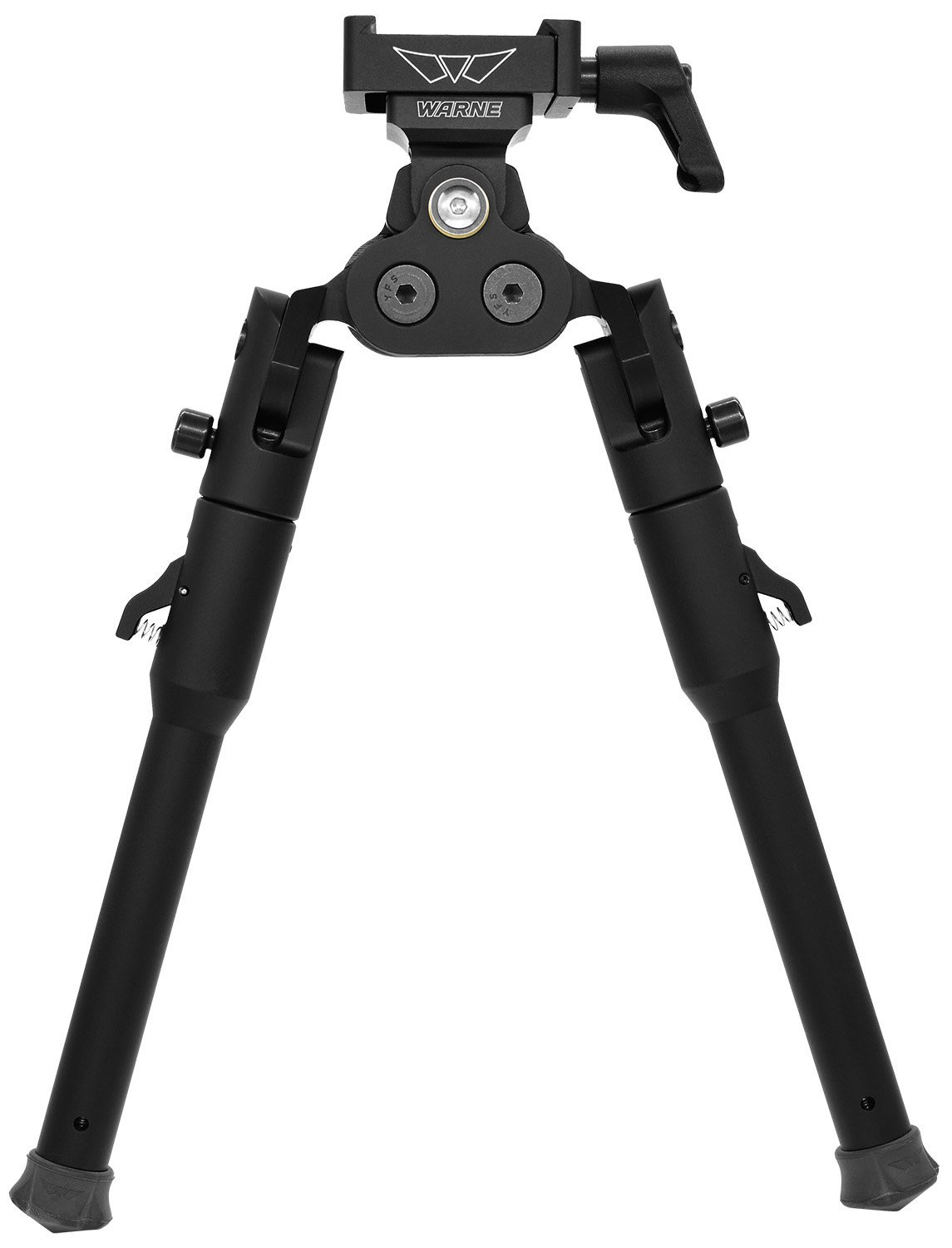 Warne 7922M Skyline Pro Bipod  Black Anodized ARCA Interface Head with Lite Legs