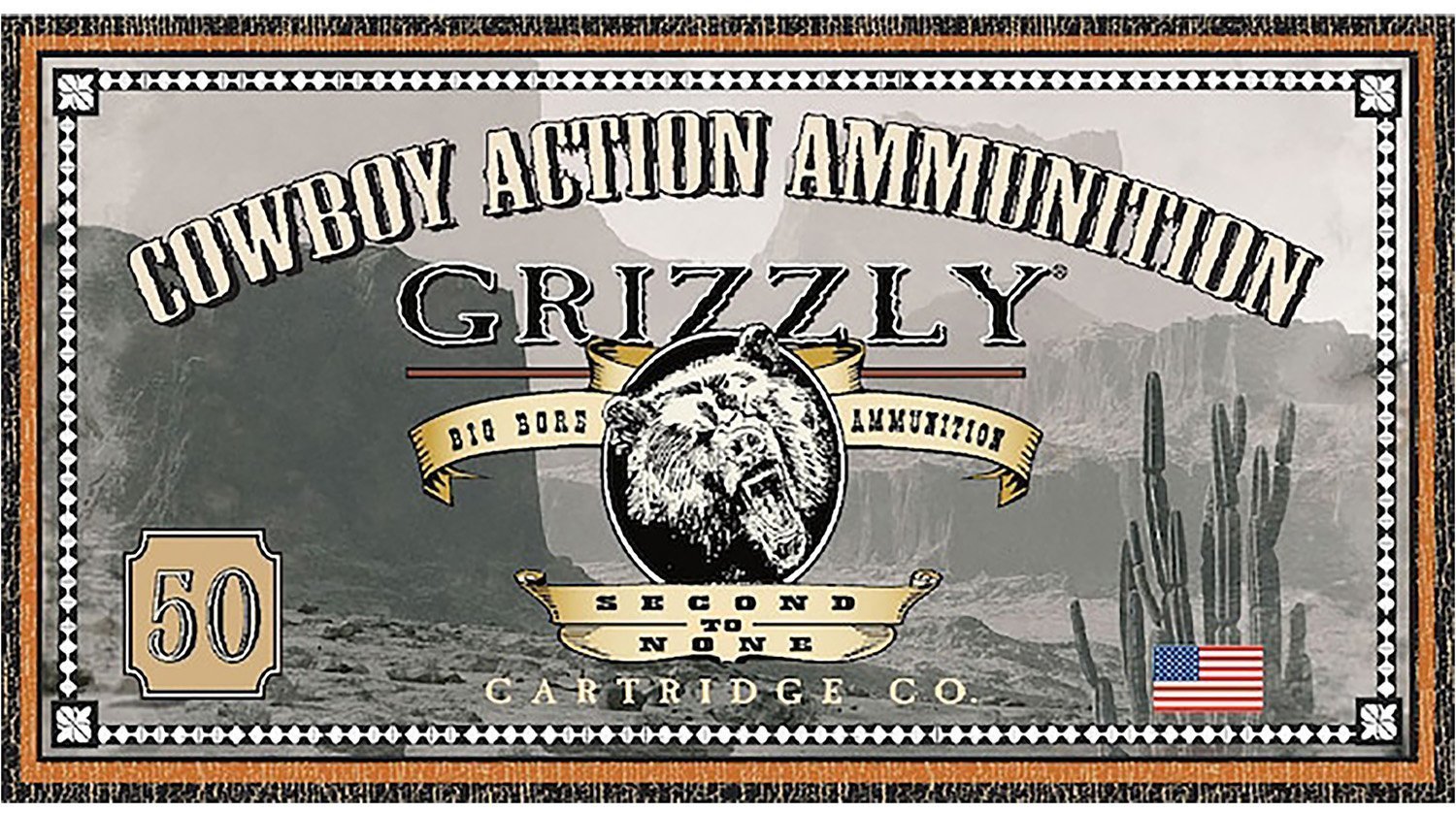 Grizzly Ammo GC4440 44-40 Win 200-grain Round Nose Flat Point ammunition