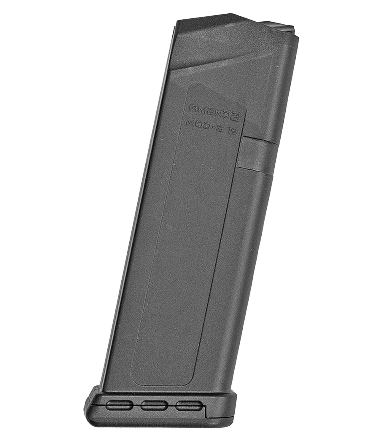 Amend2 G19MOD3BLK15 MOD-3  15+1 9mm Fits Glock 19 Black