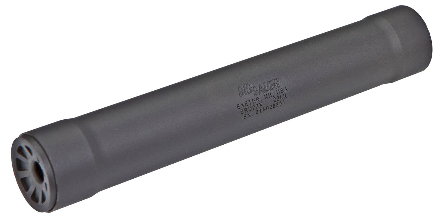 Sig Sauer SRD22X titanium suppressor .22 LR 1/2-28
