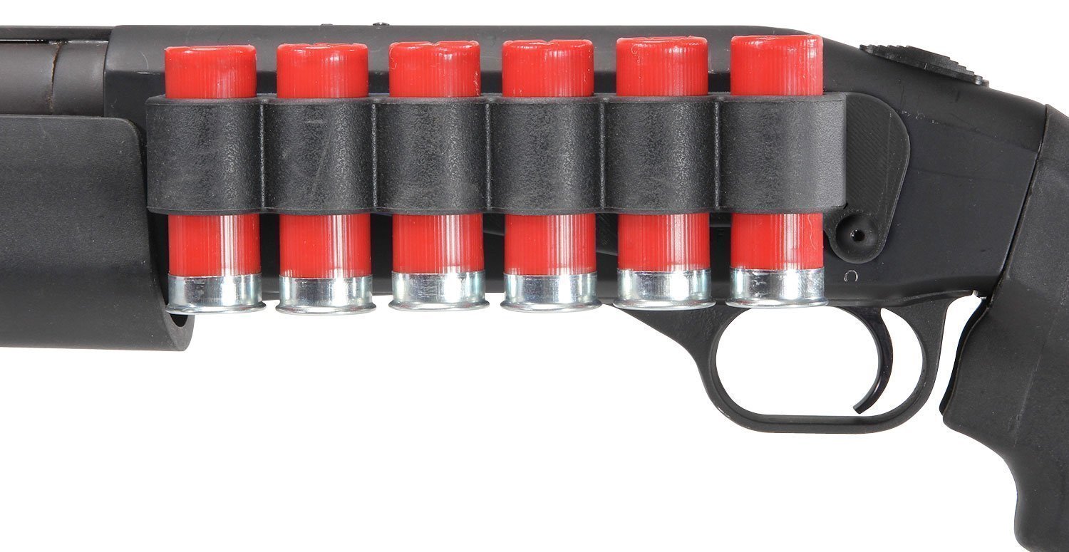 TacStar 1081030 Shotgun Rail Mount  Mossberg 930 12 Gauge 6rd Black Aluminum