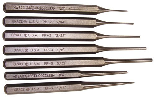 GRACE USA PUNCH SET - PUNCH SET OF 7 STEEL