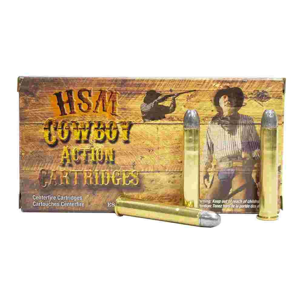 HSM Cowboy Action .38-55 Winchester 240-grain lead RNFP ammunition