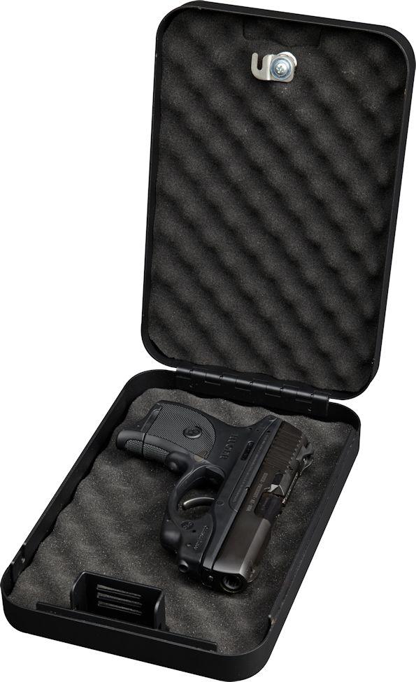 Bulldog Personal Safe with Key Lock & Security Cable