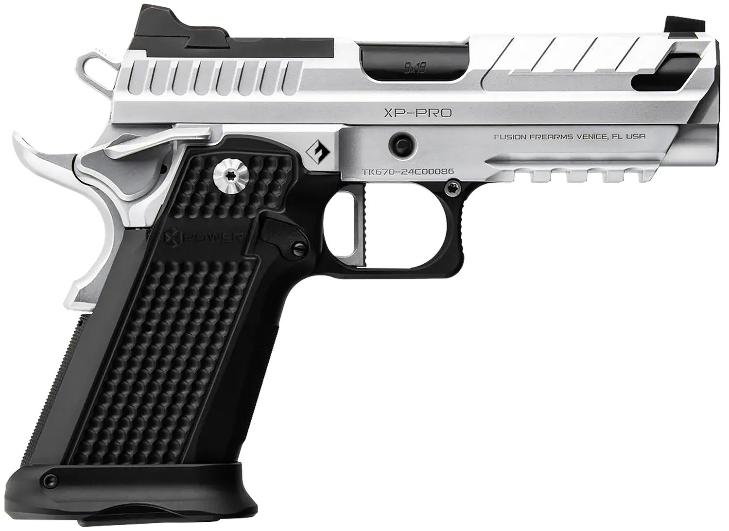FUSION XP-9-C XP PRO 9MM 4" 17R CHROME