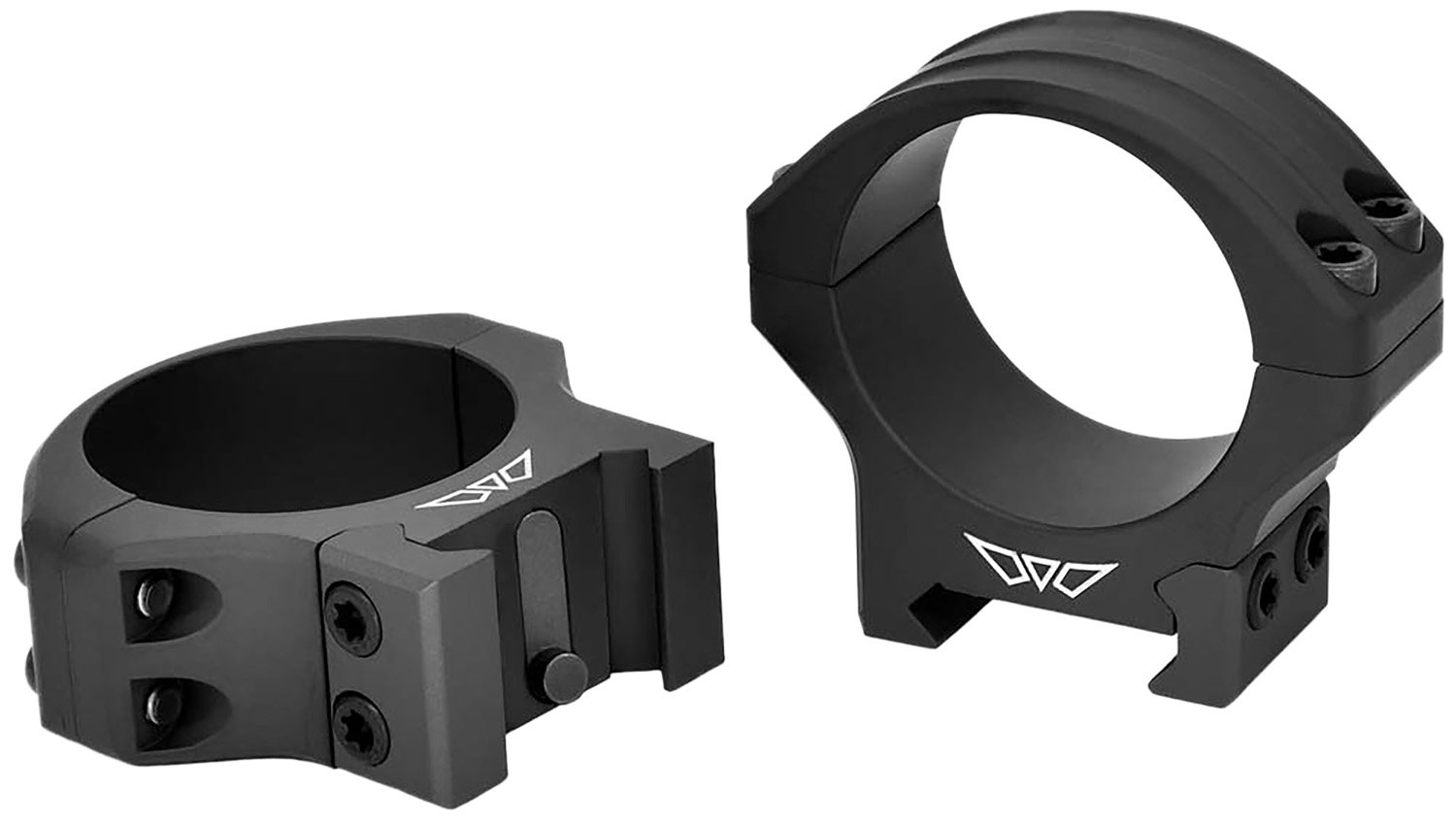 Warne 8551M HyperLite  Black Aluminum 30mm Tube Maxima/Weaver/Picatinny