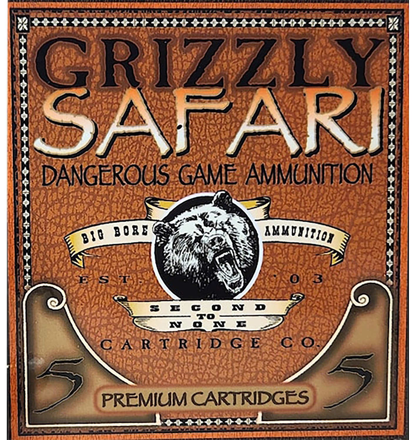 Grizzly Ammo GC3HH3 .375 H&H Mag 270-grain Triple Shock X ammunition