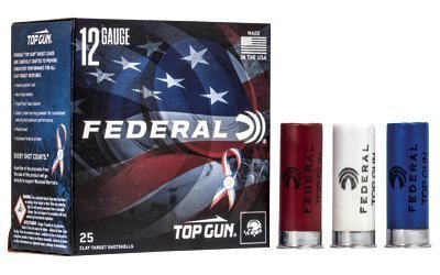 Federal Top Gun 12 Gauge 2-3/4 inch 1-1/8 oz #8 lead shot shells