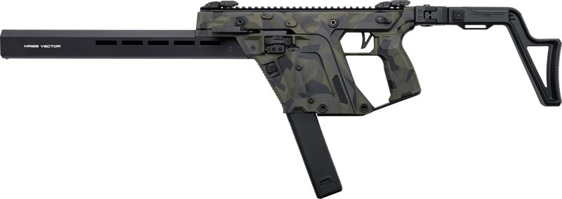 KRISS VECTOR CRB G3 10MM 16" - 33RD FOLDING STOCK WOODLAND