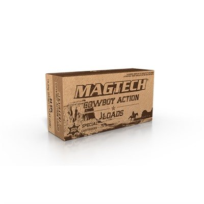Magtech Cowboy Action .44 S&W Special 240-grain Lead Flat Nose ammunition