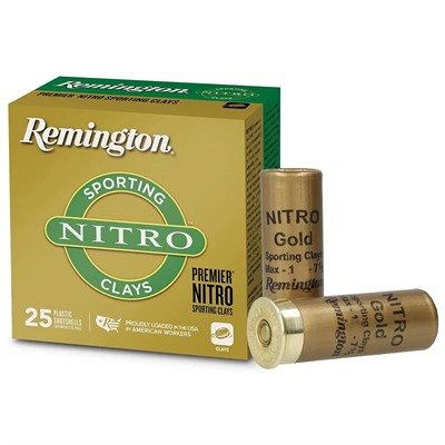 Remington Premier Nitro Sporting Clays 12 Gauge 1-1/8 oz #8 lead shot shells