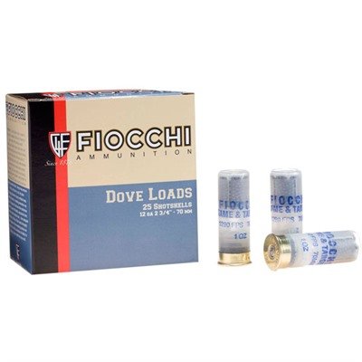 Fiocchi Field Dynamics Dove & Quail 12 Gauge 2.75in 1 oz #7.5 chilled lead shotshells