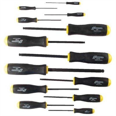 BONDHUS 6-PIECE METRIC HEX SCREWDRIVER SET - 1.5MM-5MM