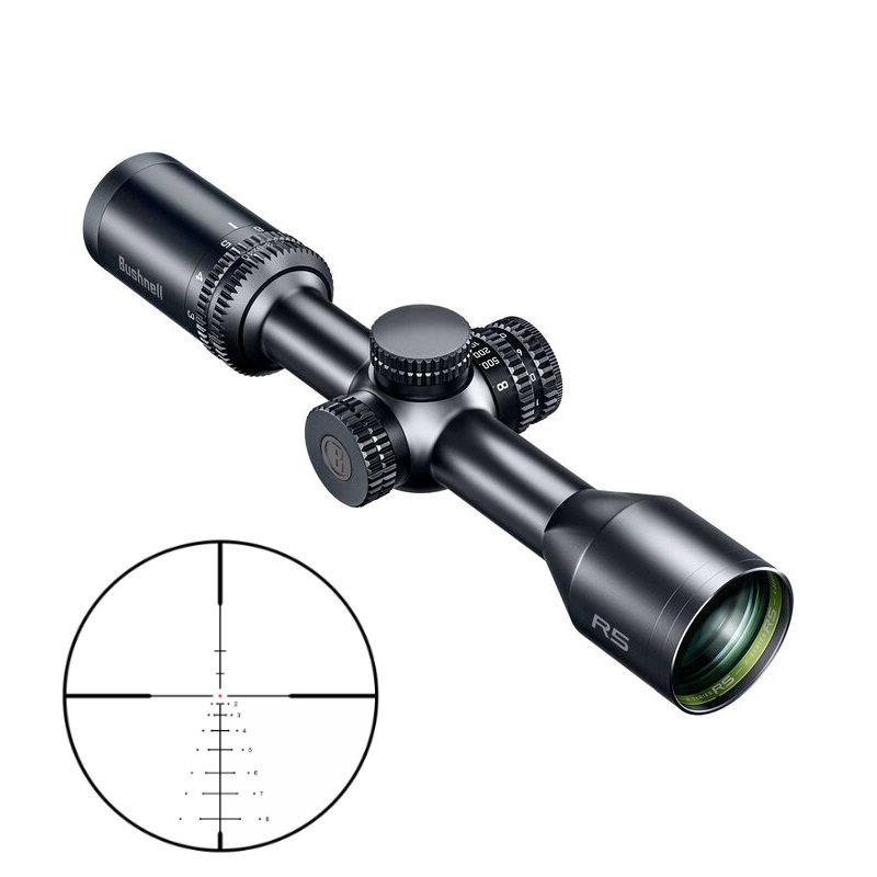 Bushnell Trophy R5 3-9x50 rifle scope DOA-LRH800 illuminated reticle